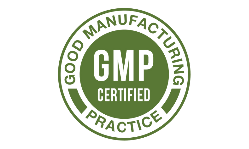 GMP certified quality standard badge