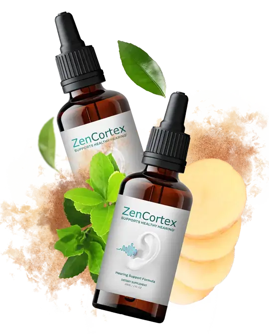 ZenCortex dropper bottle and packaging